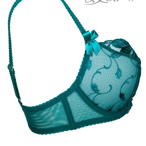 NWT Axami Olive Underwire Bra- Jade - Picture 5 of 7